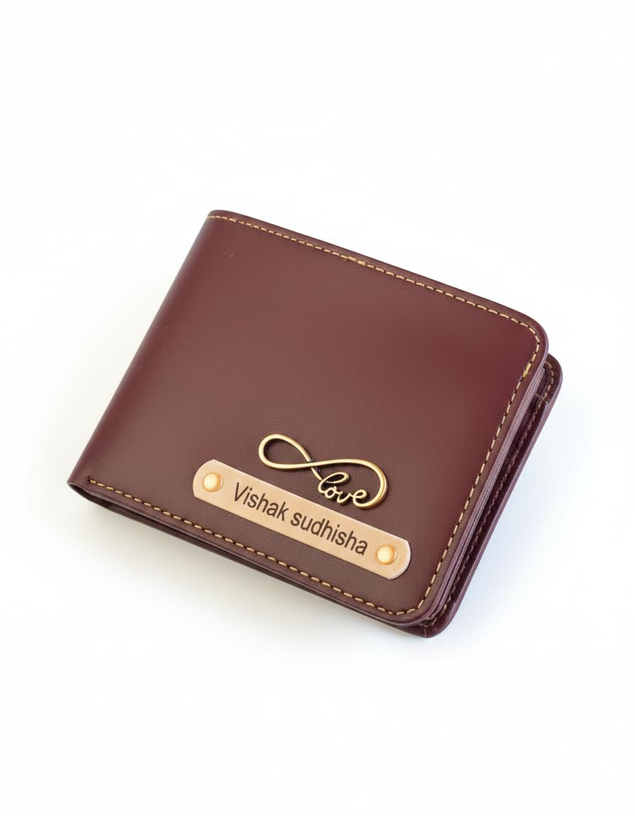 the unique gift studio Personalized Men's Leather Wallet - Elevate Style with a Custom Touch - Color Brown-picture-34