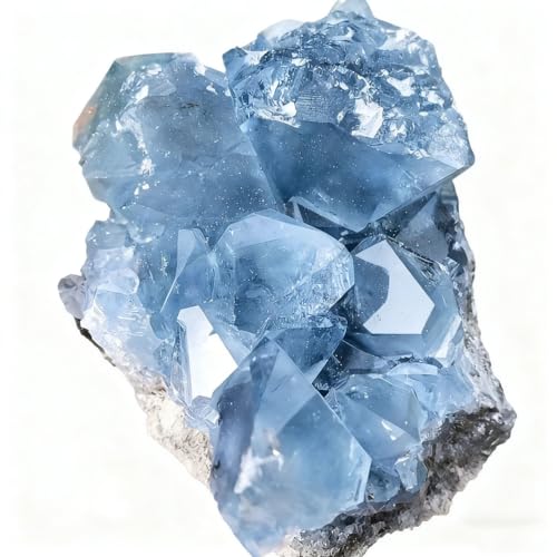 Pierre brute bleue de 300g pour DIY, art créatif et décoration spirituelle