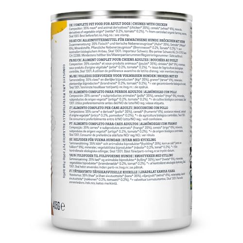 Yarrah Bio Hundefutter Bröckchen mit Huhn 12er Pack
