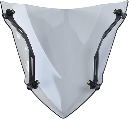 Miniatura 8 de Cubierta delantera de motocicleta para parabrisas de motocicleta compatible con YA-MA-HA MT-03 MT03 MT25 MT-25 2020 2021 2022 2023 2024 2025 (humo