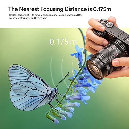 7artisans 60mm F2.8 Macro Lens APS-C Handmatige Vaste Lens voor Canon M1 M2 M3 M5 M6 M10 EOS-M Bajonet Zwart - Afbeelding 4