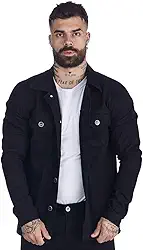 Jaqueta Jeans HNO Jeans Lisa Preto