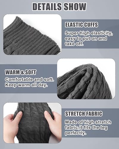 Image of Shihanee Fleece Leg Warmers Women