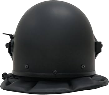 Amazon | ロシア軍ZSh-1-2Mヘルメット複製品 黒/バラック FSB