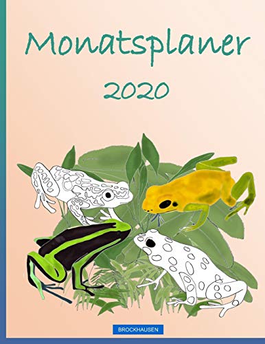 BROCKHAUSEN - Monatsplaner 2020 (German Edition)