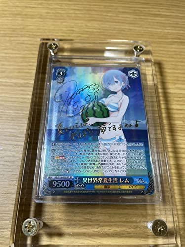 ヴァイスシュヴァルツ 異世界常夏生活 レム SP サイン リゼロ 【公式通販】