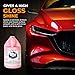 All American Car Care Products Cherry Wet Wax - Premium Soft Paste Polymer Sealant & Carnauba Wax (1 Gallon)
