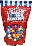 American Gumball Company Assorted Refill Gumballs 2 Pound Bag - .62 inch Small Gumballs for Gumball Machine