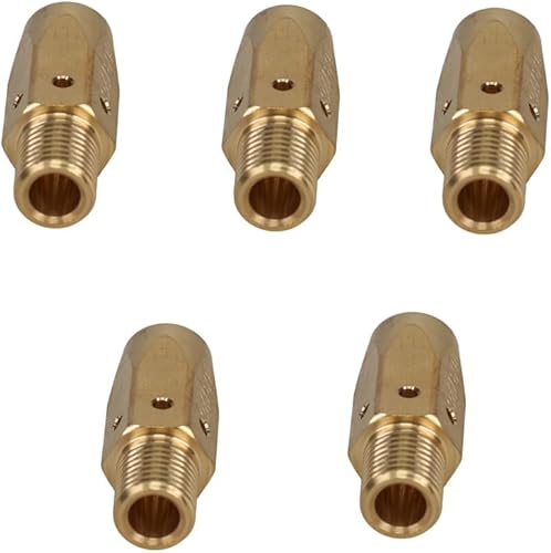 Miniatura 8 de STARTECHWELD 169-716 Mig - Difusor de gas Mig Adaptadores para pistolas Miller M10, M15 y Hobart H9, H10 (paquete de 5)