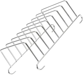 Mikinona Stainless Air Fryer Grill Grate for Cooking Heat Resistant Lightweight Practical Toast Baking Rack for Kitchen Improves Even Heat Distribution Capacity