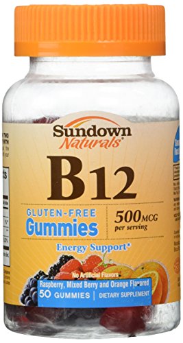 Sundown Vitamin B-12 Gummies, 500 Mcg, 50 ct Sundown Vitamin B-12 Gummies, 500 Mcg, 50 ct