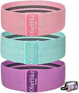 OlarHike Resistance Bands Booty Bands Set for Butt Legs Glutes, Non Slip Exercise