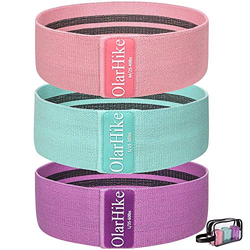 OlarHike Resistance Bands Booty Bands Set for Butt Legs Glutes, Non Slip Exercise