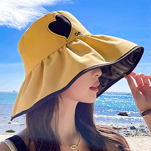 Chapeau de pêcheur japonais à grand bord pour femme protégeant du soleil style sauvage