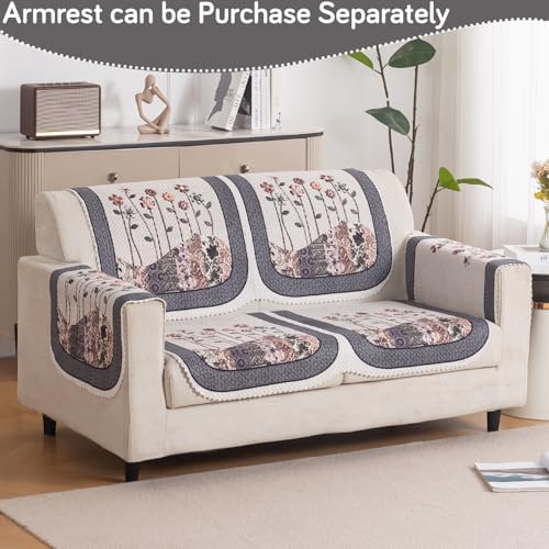 Image of HOKIPO HeavenHue Sofa Cover 2 Seater for Seat & Back, Mystic Wings