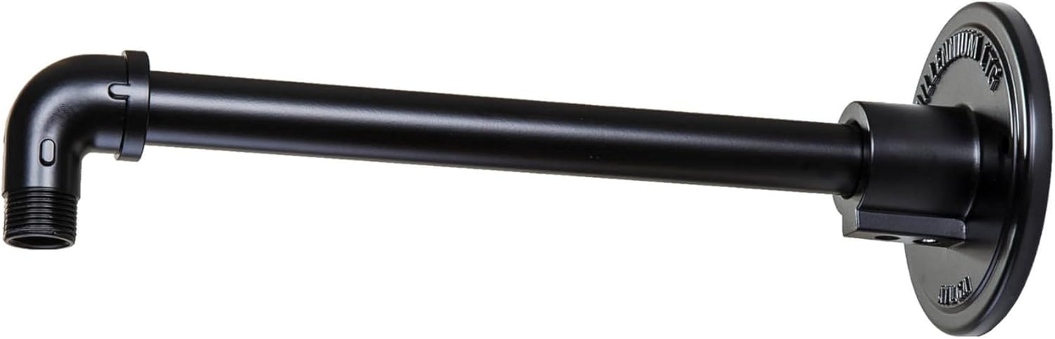 Millennium RGN13-ASB Transitional Goose Neck from R Series Collection in Black Finish