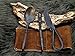 Mittelalter Besteck Set, handgeschmiedet Mittelalter Essbesteck 601EA, Schwarz