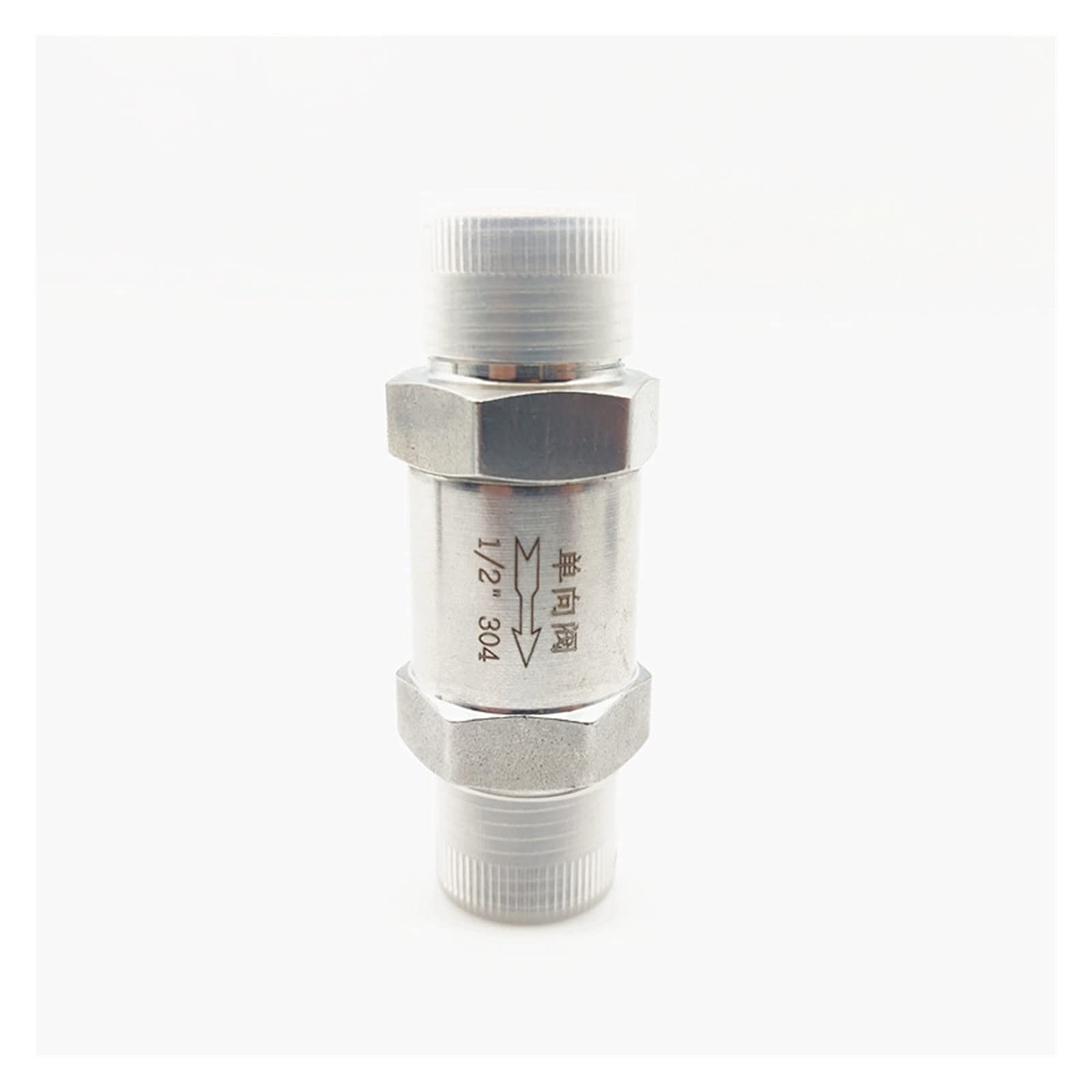 Clapet anti-retour anti-reflux en inox 304 mâle pour pompe à eau