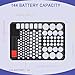 Perfcaze Battery Organizer Storage Case for AA AAA C D 9V, for 7 Batteries Variety Pack 111 Batteries Mesh Bag (Battery Not Included)