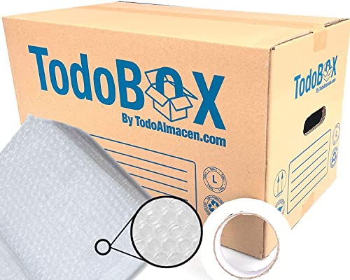 TodoBox Pack de 10 Cajas de Cartón Cover
