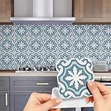 🌸BONNE DECORATION REPANDU:Les autocollants pour carrelage conviennent aux salles de bain, cuisines, salons, chambres à coucher. C'est une bonne décoration pour votre maison, utilisez des autocollants pour carrelage sur une surface lisse,NE conviennent PAS : mur de briques, mur de pierres, mur de stuc.