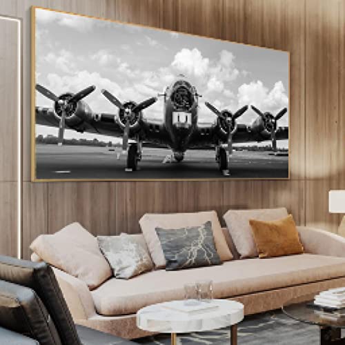 Peinture pour salon grand format pour habiller un grand mur vide facilement