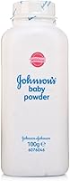 Johnson's Baby Powder Original 100g Travel Size Packs (12 Pack) - Plant-Based Corn Starch, Hypoallergenic, Dermatologist Tested