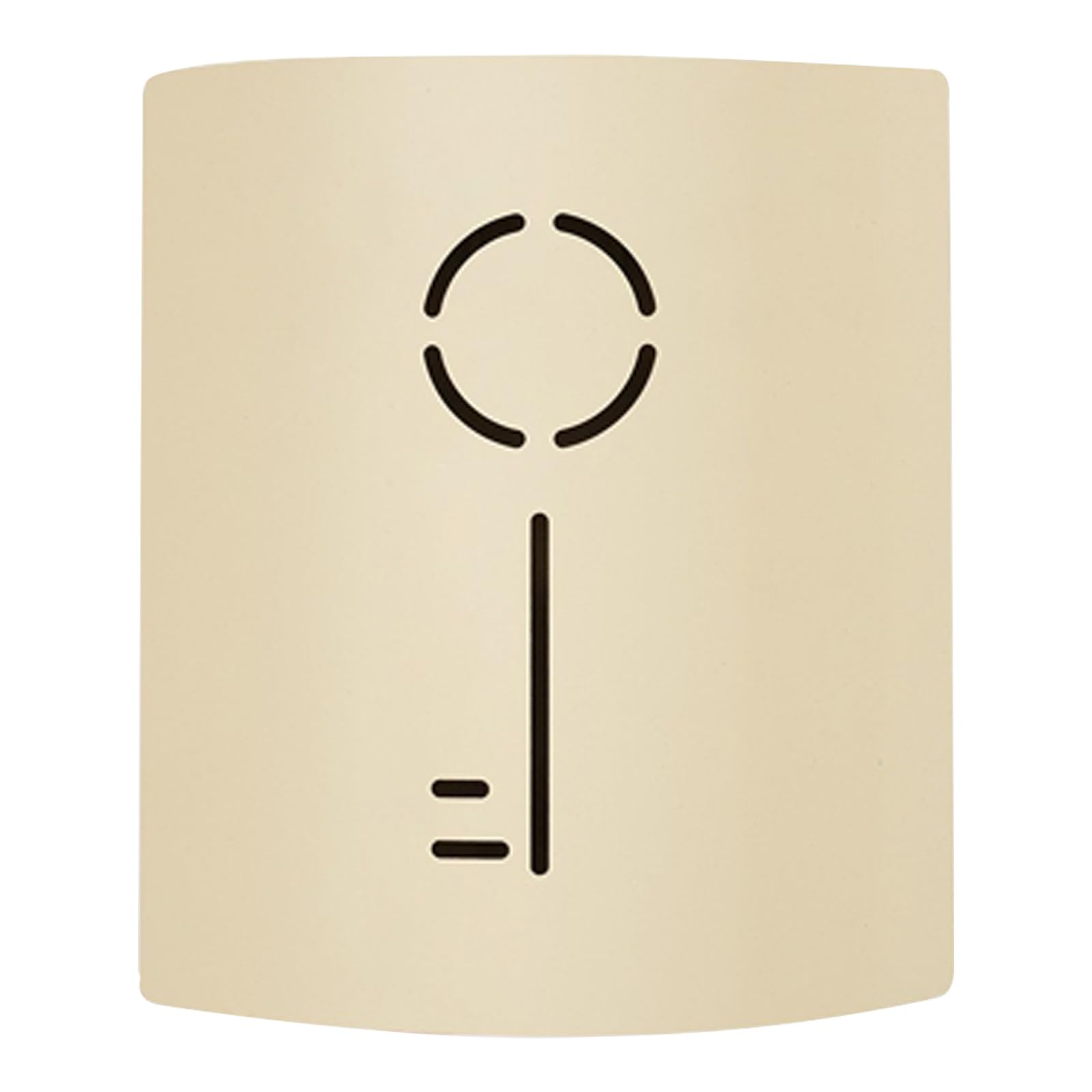 Cassetta Portachiavi da Parete Della Serratura, Montaggio a Parete con Codice, Cassetta Portachiavi Organizer per Chiavi Casa E Ufficio(Beige)