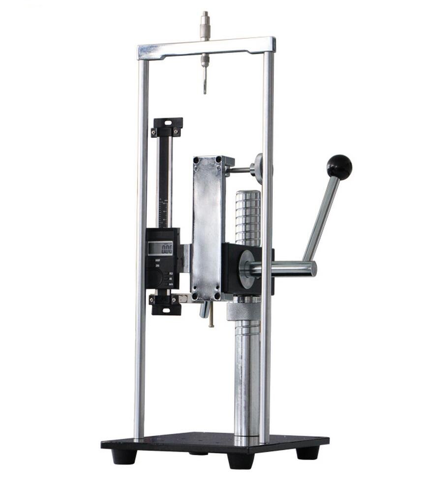 Buy Hand Press Test Stand for Digital Force Meter Push Pull Gauge 500N ...