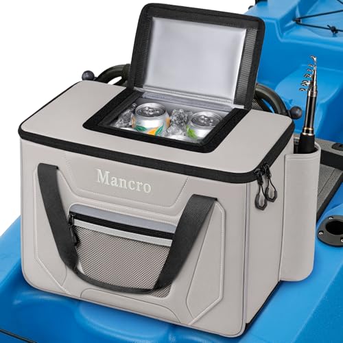 Mancro Kayak Cooler Behind Seat Kayak Accessories for Lawn Chair Seat