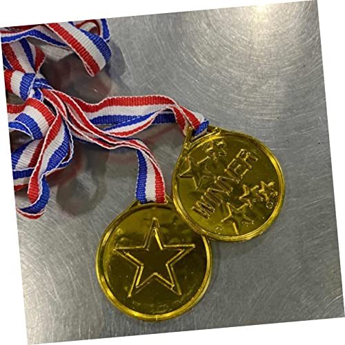 Homoyoyo 24 Pçs Medalha De Prêmio Vencedor Troféus De Prêmio De Cerimônia De Premiação Troféu Medalh