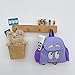 Dora Backpack Purple Dora Explorer Soft Plush Backpack For Dora Explorer Rescue Bag with Map for Gifts