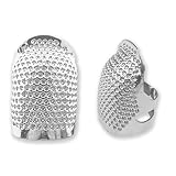 Sashiko Thimble - 2pcs Thimbles Adjustable Ring Sashiko Needles Kits, Thimbles for Hand Sewing