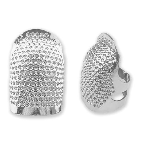 Sashiko Thimble - 2pcs Thimbles Adjustable Ring Sashiko Needles Kits, Thimbles for Hand Sewing