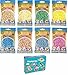 Produktbild Hama Midi Bügelperlen Konvulut 8 Farben (Creme,Pastell Pink,Hellgrün,Hautfarbe,Beige,Türkis,Pastell Gelb,Pastell Blau) im farbigen Geschenkversandkarton