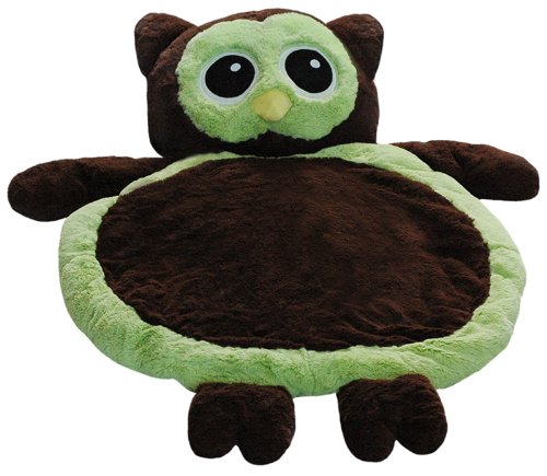 Bestever Green Owl Baby Mat