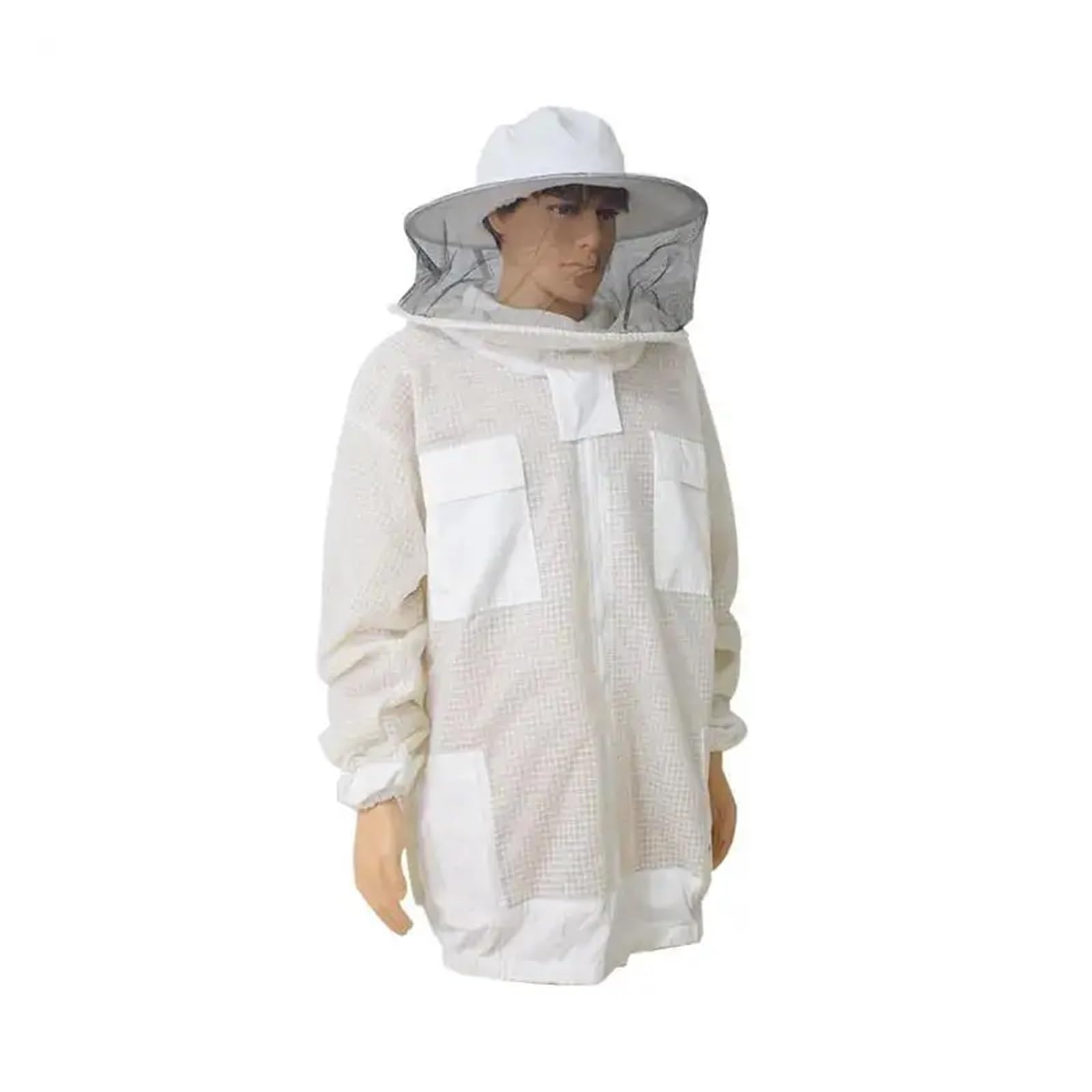 Combinaison d'apiculture professionnelle Vêtements d'apiculture Vêtements d'apiculture avec combinaison amovible Vêtements d'apiculteur(L)