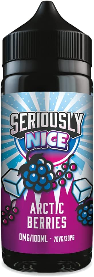 Seriously Nice Arctic Berries 0mg 100ml Shortfill E-Liquid Nicotine Free