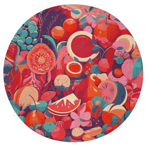 Coussin de siège rond en mousse à mémoire de forme pour sol - 2