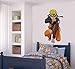 Autocollants de décalcomanie Naruto pour mur Naruto Uzumaki autocollant mural pour chambre de garçons Naruto décor