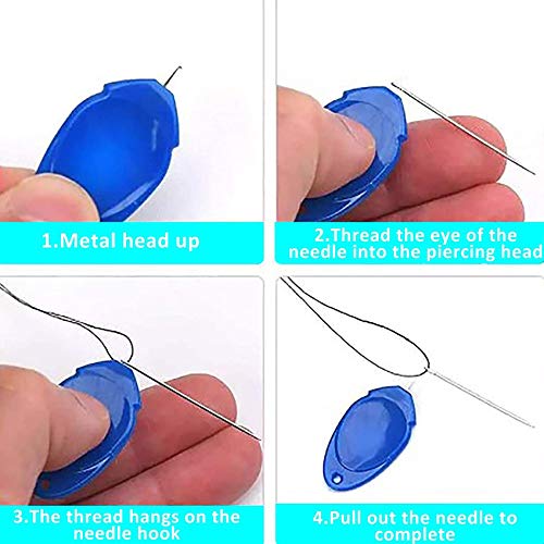 image for Nani?Wear 5/10 Pieces Needle Threader for Hand Sewing, Plastic Wire Lo