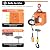 Electric Hoist Powerful 1500W Portable Winch with 660Lbs Loading Capacity 38.7ft Lifting Height Overload Protection Perfect for Garage Warehouses Factories(3-in-1, 38.7 ft Lifting Height,600 LBS)
