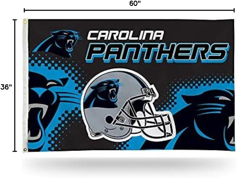 Rico Industries NFL Unisex 3-Foot by 5-Foot Single Sided Banner Flag with Grommets
