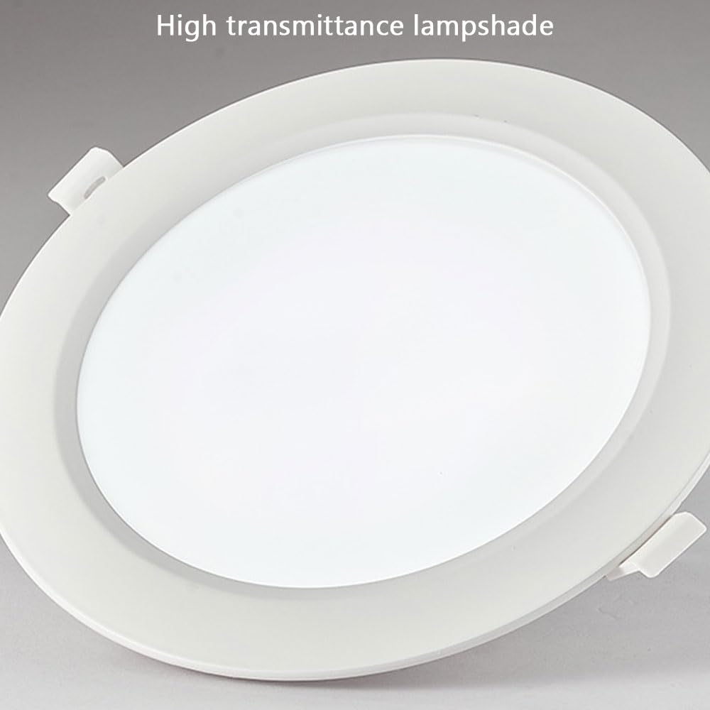 Faretti da soffitto, Pannello downlight in alluminio ultrasottile for la casa Tri-Color 7-20W Confezione da 1/4(3000k,4 Pack 15W)