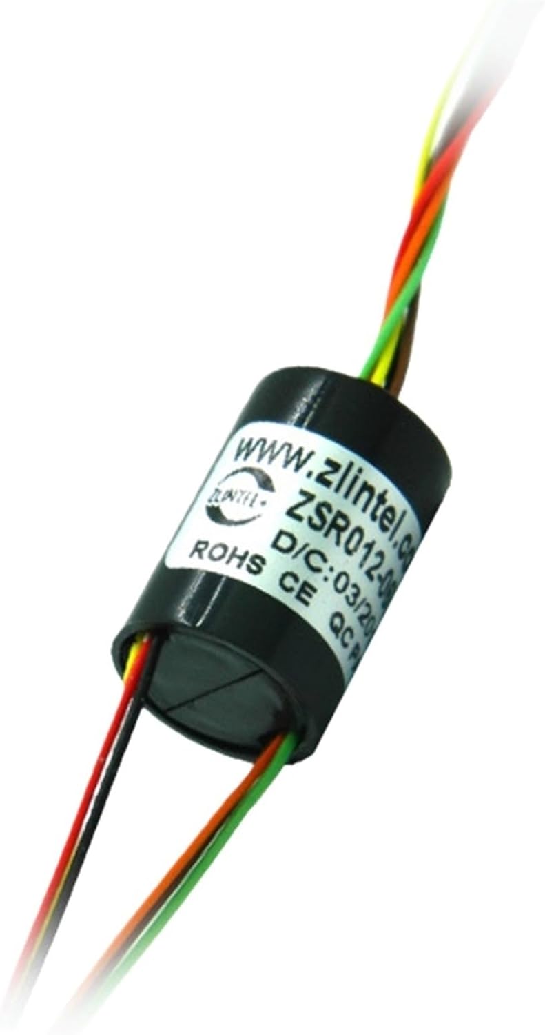 1PCS cap-type slip ring 6-wire 2A parallel 3-wire 5A outer diameter 12.5mm collector ring wireless charging display stand take-up