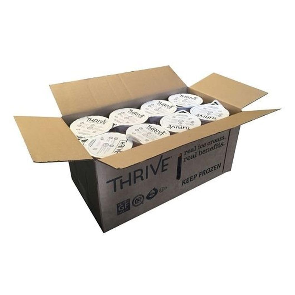 Thrive Frozen Nutrition, Butter Pecan Gelato, 4 oz Cups (36 count)