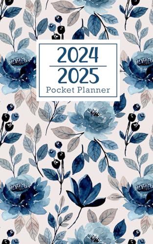 2024-2025 Monthly Planner: Small Size 5x8 Inches | 24 Months from January to December | with Holidays and Inspirational Quotes
