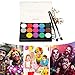 Produktbild Skymore Kinderschminke Set 15 Farben, Schminkfarben Kinder Gesichtsfarbe, Schminkset Kinder, Körperfarben für Kinder Halloween Karneval Make Up Set Gesichtsfarbe Bodypainting