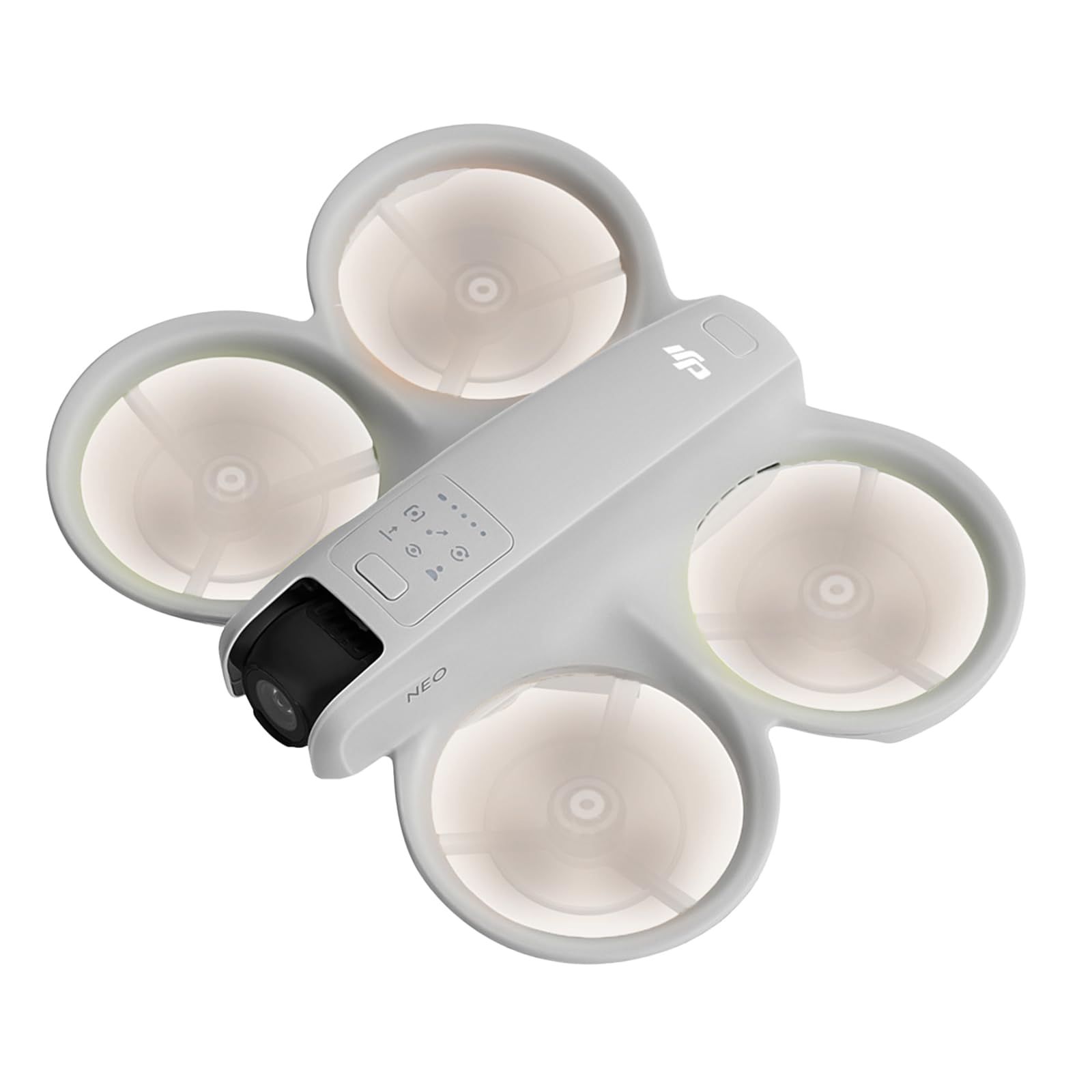 Drone Colorful Propellers for DJI Neo Low Noise Propellers Light Weight Durable Propeller Wing Blades for DJI Neo Accessories Quick Replacement Spare Parts 4pcs (Gray)