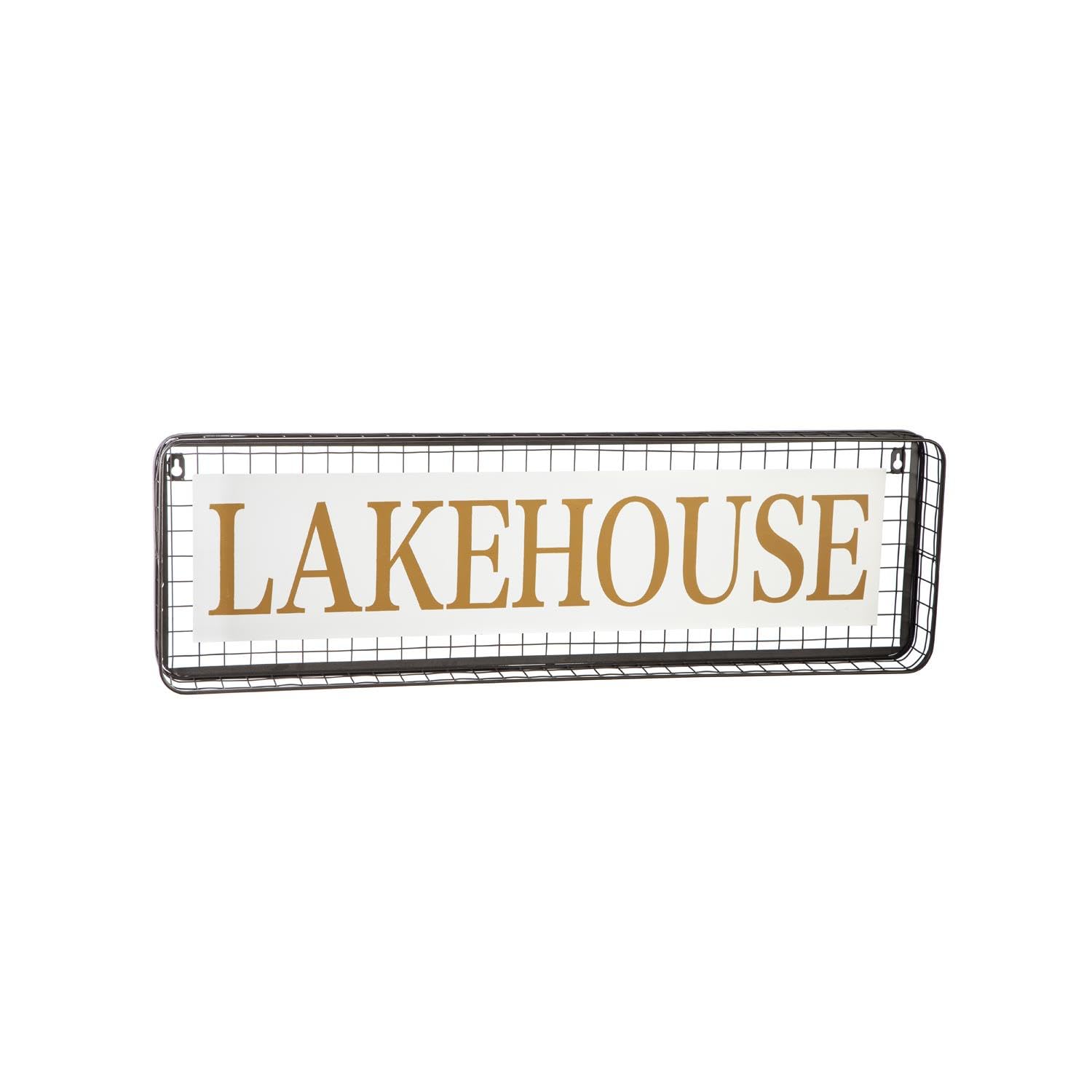 Panneau extérieur en métal Lakehouse habillez un mur vide avec cette déco durable